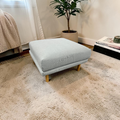 Burrow Range Ottoman - Stone Gray