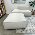 Jonathan Left Chaise and Ottoman