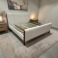 Omax Decor Liana Upholstered Platform King Bed