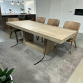 Latitude Run Jaquelyn Extendable Solid Wood Base Dining Table