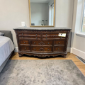 Oasis Home Patterson Solid Wood Indoor Dresser with Marble Top