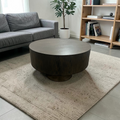 Classic Home Runa 42" Wood Coffee Table In Coffee Brown
