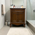 Red Barrel Studio 30'' Single Bathroom Vanity with Engineered Marble Top