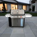 Weber GENESIS S-435 Propane Gas Grill with Sear Burner & Side Burner - Stainless Steel