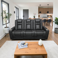 Latitude Run Buchu Modern Upholstered Power Reclining Home Theater Sofa