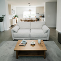 Wade Logan Deandre Boucle 2-Piece Modular Sofa