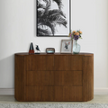 Latitude Run Ellison Fluted Solid Wood Dresser, Fully Assembled