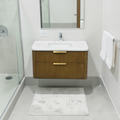 Ebern Designs Liljan Wall-Mounted Single Bathroom Vanity