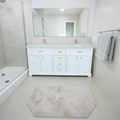 Birch Lane Hermes 72'' Double Bathroom Vanity with Marble Top