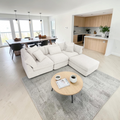 Get Together 4-Piece Modular Sectional - Oatmeal