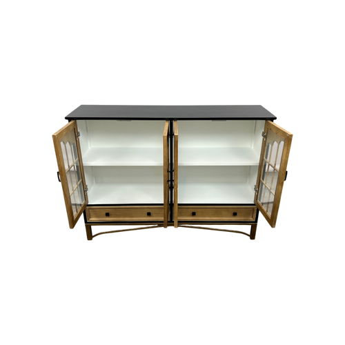 NICECABINET Vintage - Distressed Solid Wood Accent Cabinet, image 11