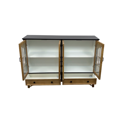 NICECABINET Vintage - Distressed Solid Wood Accent Cabinet, image 15