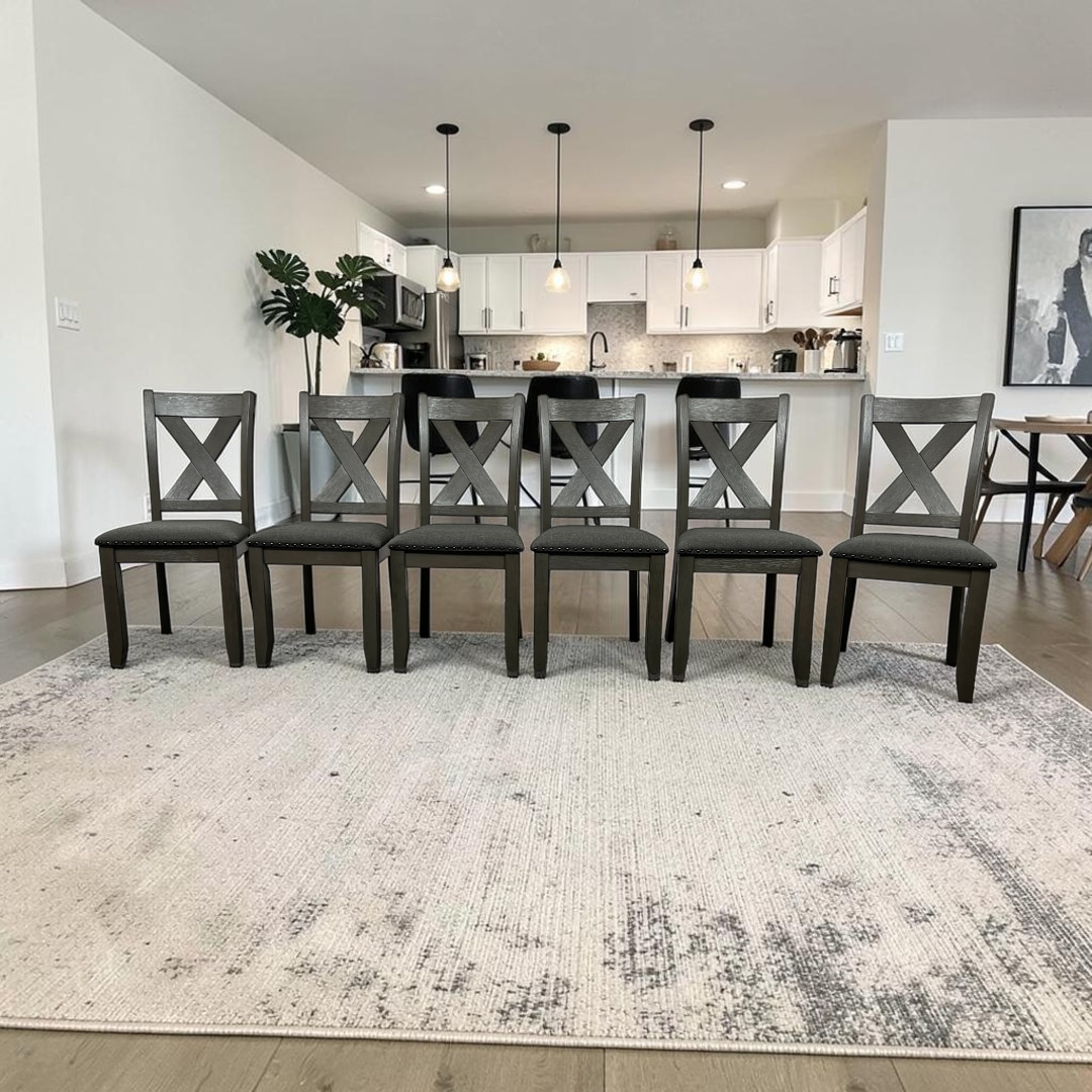 Ashley Furniture Caitbrook X Back Dining Chair (Set of 6)