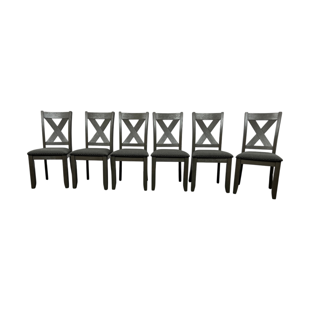 Ashley Furniture Caitbrook X Back Dining Chair (Set of 6)