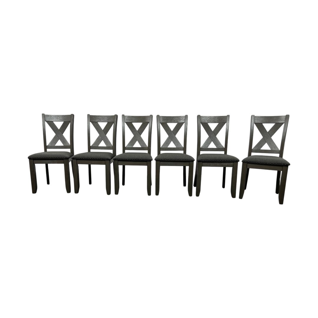 Ashley Furniture Caitbrook X Back Dining Chair (Set of 6)
