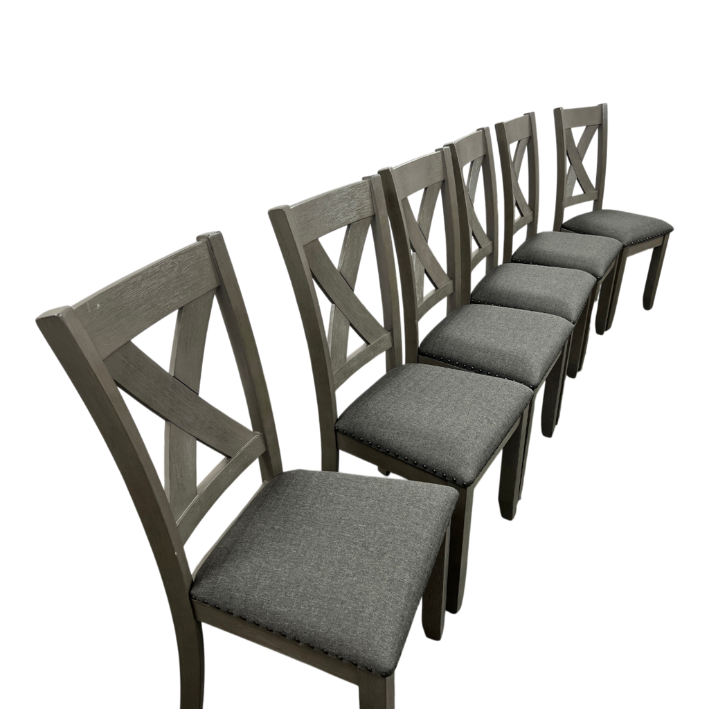 Ashley Furniture Caitbrook X Back Dining Chair (Set of 6)