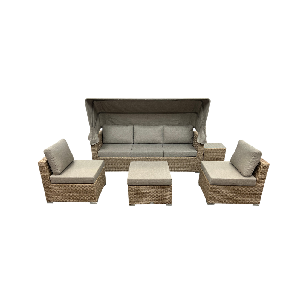 Bayou Breeze Mccrady Fully Assembled Aluminum Outdoor Patio Daybed