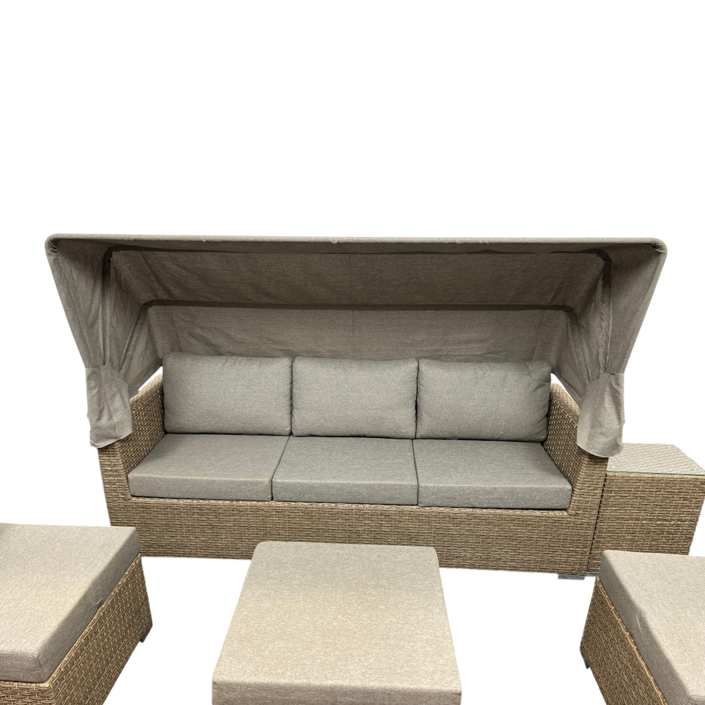 Bayou Breeze Mccrady Fully Assembled Aluminum Outdoor Patio Daybed