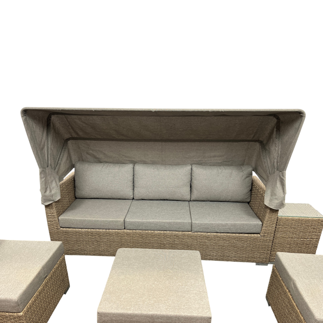 Bayou Breeze Mccrady Fully Assembled Aluminum Outdoor Patio Daybed