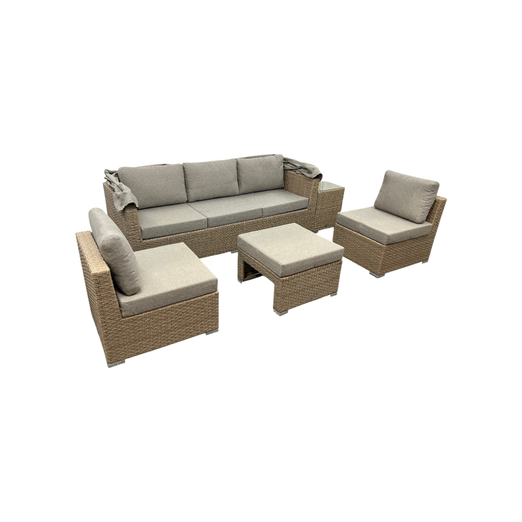 Bayou Breeze Mccrady Fully Assembled Aluminum Outdoor Patio Daybed