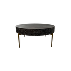 Hooker Furniture Commerce & Market Carved Round Cocktail Table
