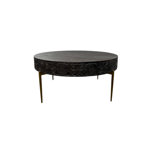 Hooker Furniture Commerce & Market Carved Round Cocktail Table, image 2