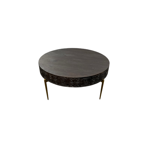 Hooker Furniture Commerce & Market Carved Round Cocktail Table, image 3