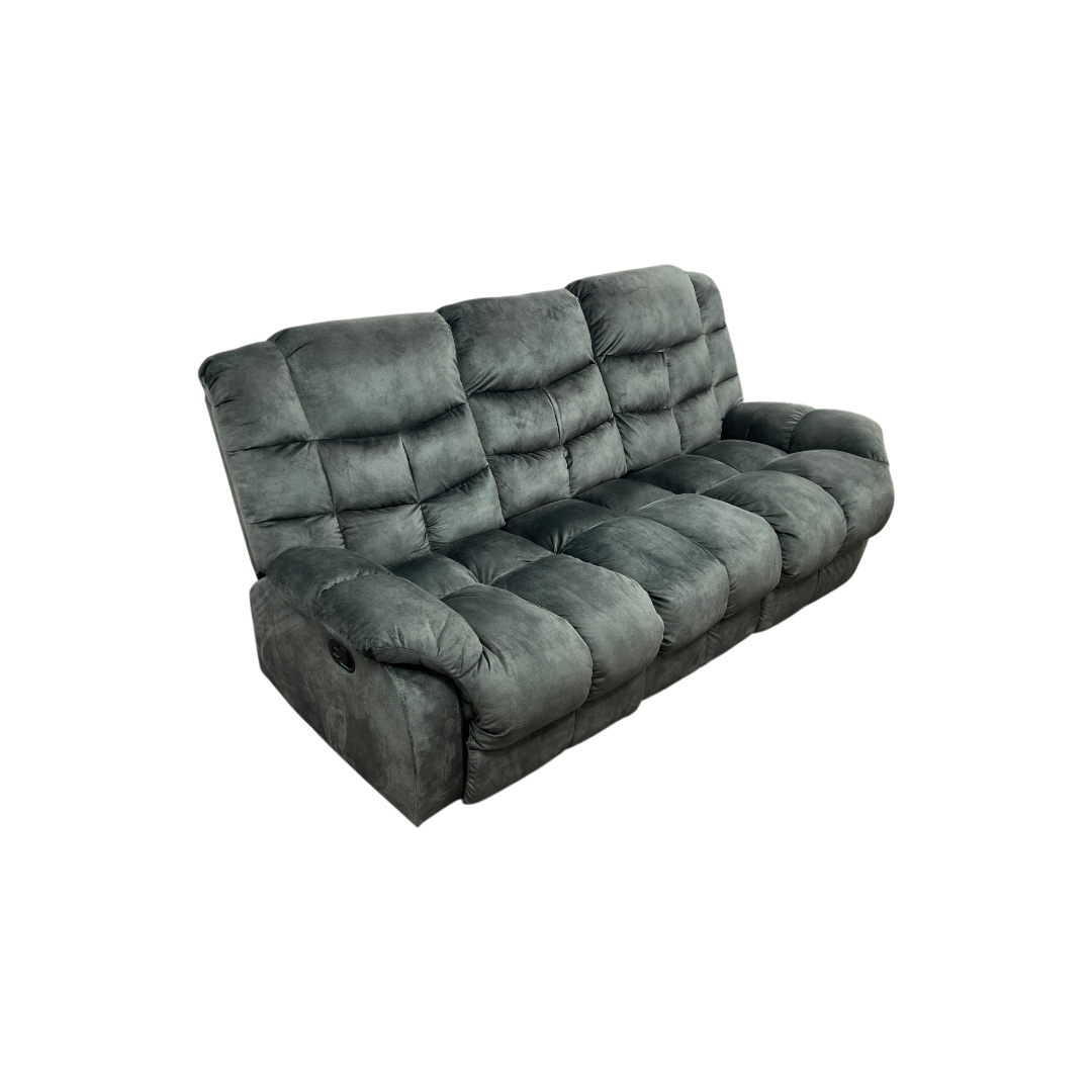 Red Barrel Studio Edilmar Wide Contemporary and Overstuffed Manual Reclining Sofa with Wide Backrest