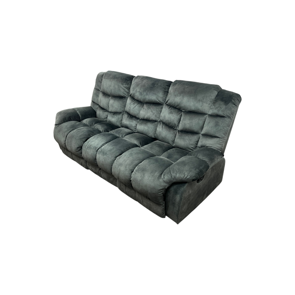 Red Barrel Studio Edilmar Wide Contemporary and Overstuffed Manual Reclining Sofa with Wide Backrest