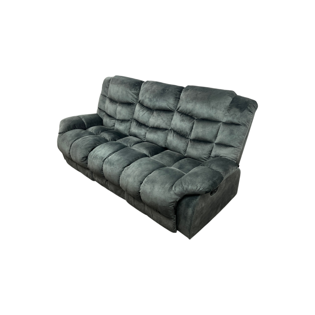 Red Barrel Studio Edilmar Wide Contemporary and Overstuffed Manual Reclining Sofa with Wide Backrest
