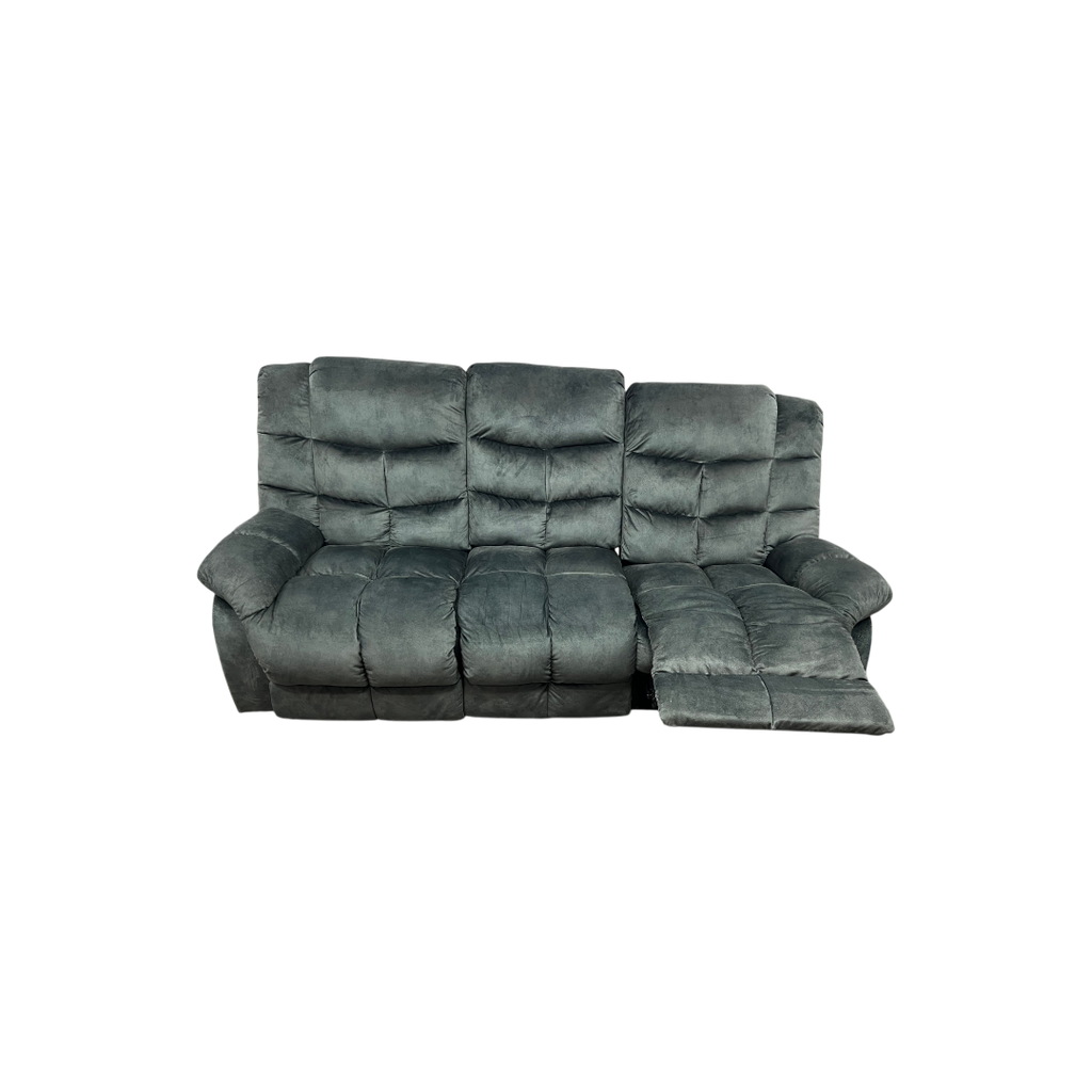 Red Barrel Studio Edilmar Wide Contemporary and Overstuffed Manual Reclining Sofa with Wide Backrest