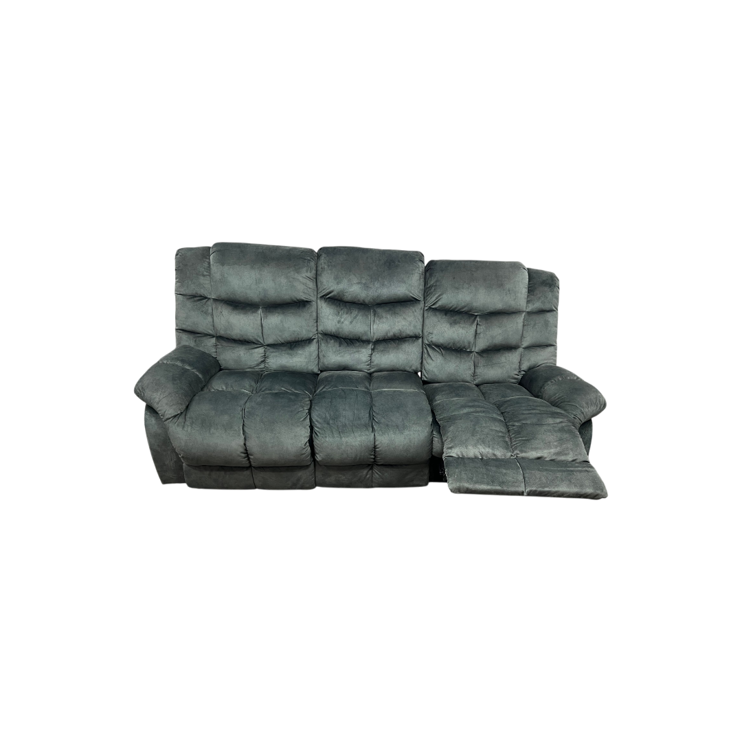 Red Barrel Studio Edilmar Wide Contemporary and Overstuffed Manual Reclining Sofa with Wide Backrest