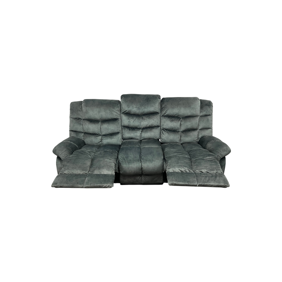 Red Barrel Studio Edilmar Wide Contemporary and Overstuffed Manual Reclining Sofa with Wide Backrest