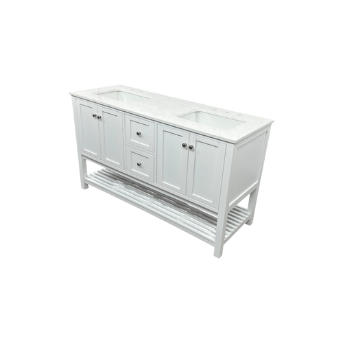 Kitchen Bath Collection Lakeshore Double Bathroom Vanity, image 6