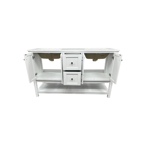 Kitchen Bath Collection Lakeshore Double Bathroom Vanity, image 15