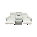 Flexsteel Anders Power Gliding Sofa With Power Headrests & Lumbar