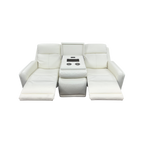 Flexsteel Anders Power Gliding Sofa With Power Headrests & Lumbar
