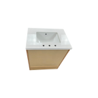 Hokku Designs  Thornaby Solid Wood Single Bathroom Vanity with Quartz Top