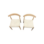 Castlery Austen Chair Set of 2 -White Wash