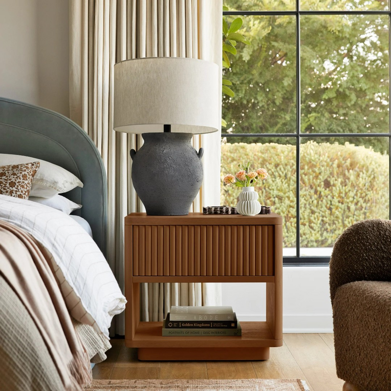 Lulu and Georgia Rutherford Nightstand - Natural Oak