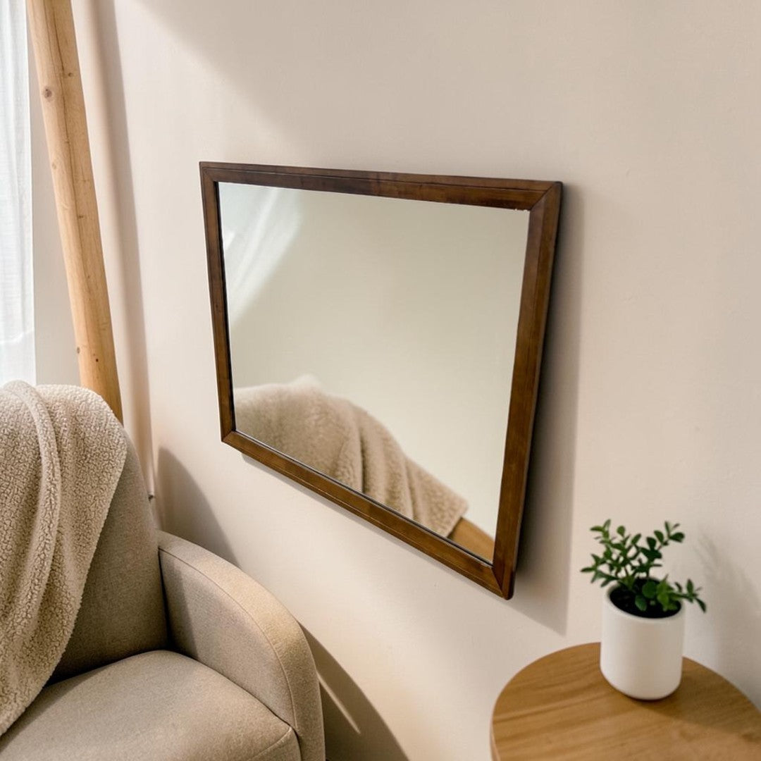 New Classic Furniture Ballard Walnut Rectangular Dresser Mirror
