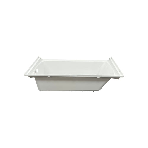 Woodbridge Composite Rectangular 3-Wall Alcove Tub (Tub Surrounded Compatible), Drain Hole TB-6032-R, image 2