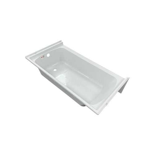 Woodbridge Composite Rectangular 3-Wall Alcove Tub (Tub Surrounded Compatible), Drain Hole TB-6032-R, image 3