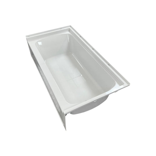 Woodbridge Composite Rectangular 3-Wall Alcove Tub (Tub Surrounded Compatible), Drain Hole TB-6032-R, image 8