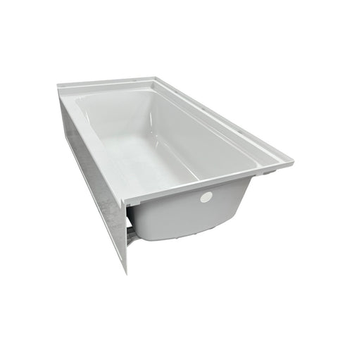 Woodbridge Composite Rectangular 3-Wall Alcove Tub (Tub Surrounded Compatible), Drain Hole TB-6032-R, image 9
