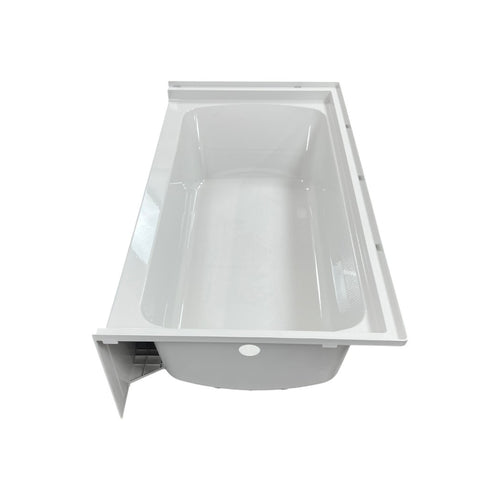 Woodbridge Composite Rectangular 3-Wall Alcove Tub (Tub Surrounded Compatible), Drain Hole TB-6032-R, image 10
