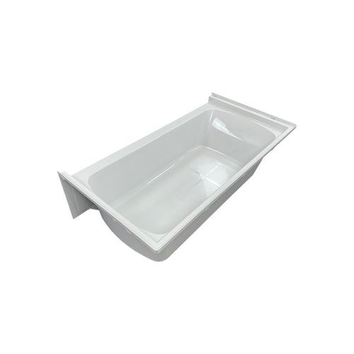 Woodbridge Composite Rectangular 3-Wall Alcove Tub (Tub Surrounded Compatible), Drain Hole TB-6032-R, image 11