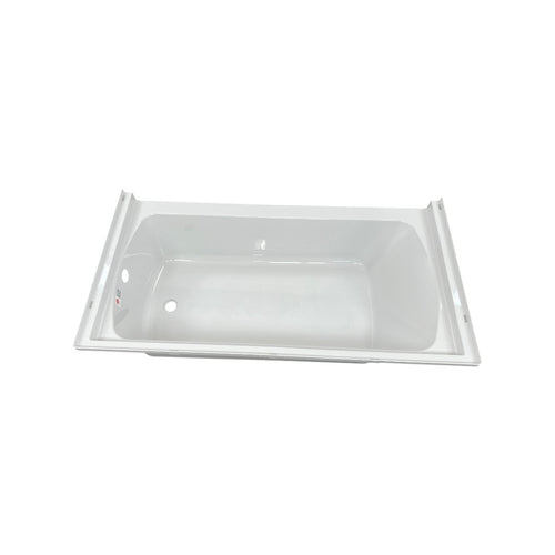 Woodbridge Composite Rectangular 3-Wall Alcove Tub (Tub Surrounded Compatible), Drain Hole TB-6032-R, image 13