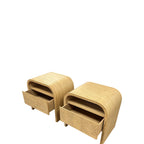 Castlery Crescent 1-Drawer Nightstand Set of 2