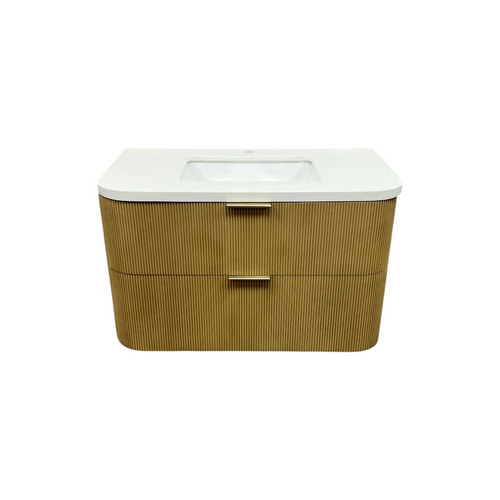 Ophelia & Co. Chantal Single Bathroom Vanity With Engineered Quartz Top, image 3